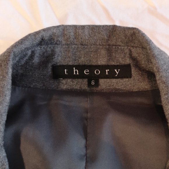 Grey wool blazer - Picture 2 of 8